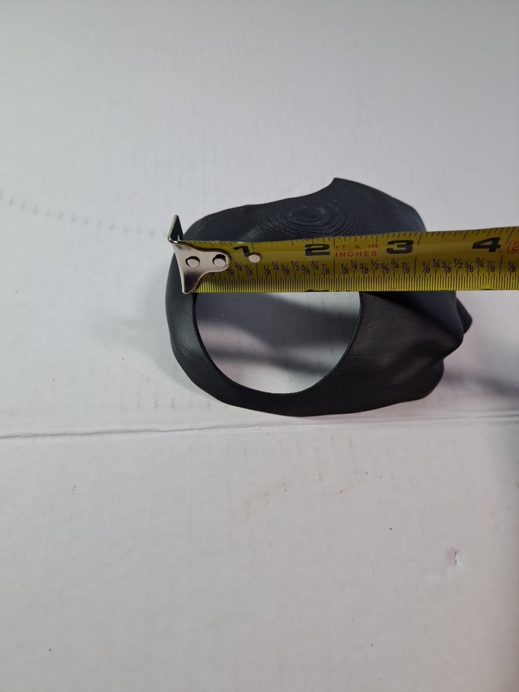 3D Printed Black Batman Cat Mask Funny