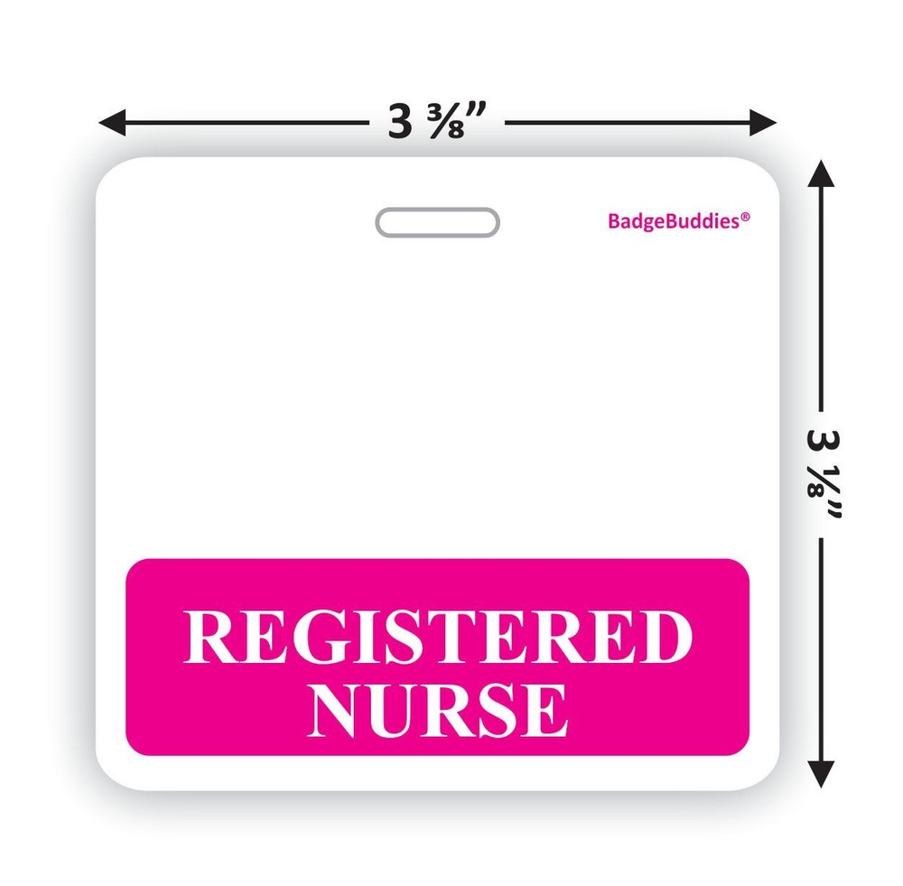 Registered Nurse Horizontal Badge Buddy
