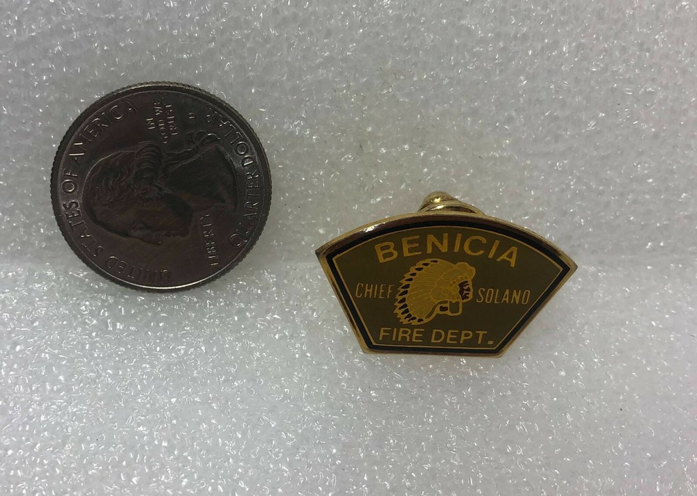 Benicia Fire Department - Chief Solano Pin