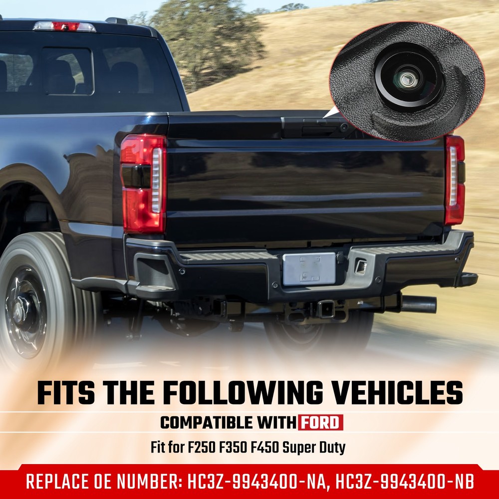 Tailgate Handle with Rear View Backup Camera Tailgate Handle w/ Backup Camera