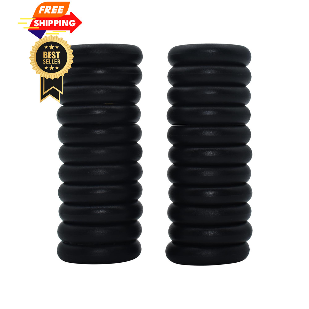 Eleven Discs ¾-Inch Black Plastic Discbound Expansion for Custom