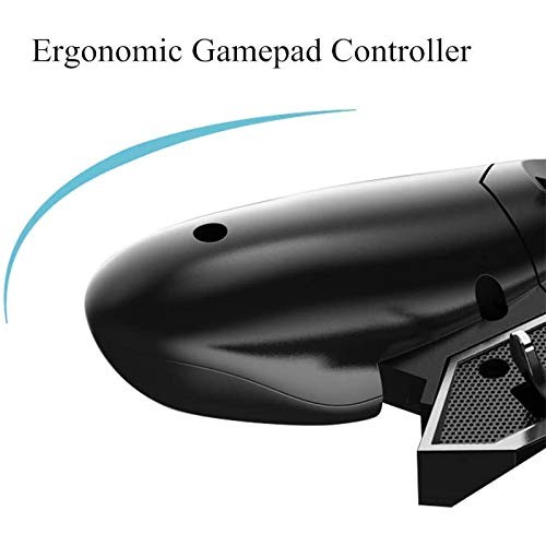 for Mobile Game Controller, [Upgrade] Phone Controller Gamepad with 6 Black