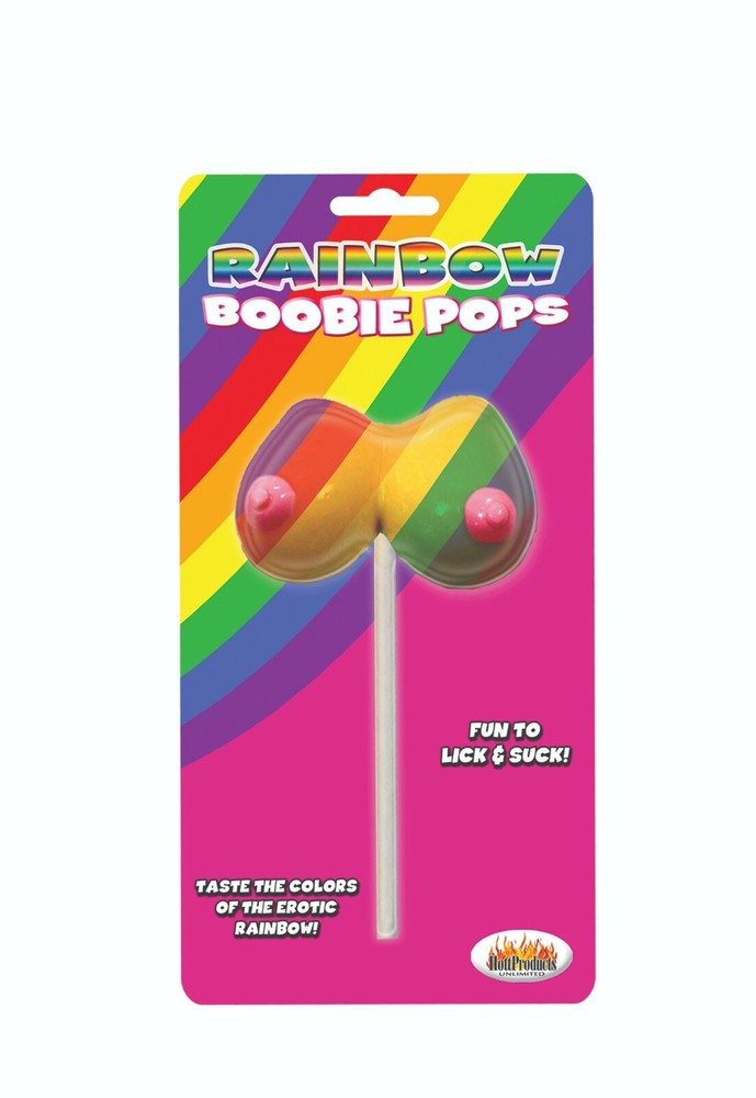 Rainbow Boobie Pops Candy 1.48oz