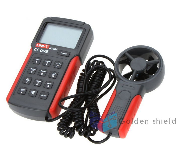 UNI-T UT362 High Precision Anemoscopes Air Wind Speed TesterMeterUSBInterface