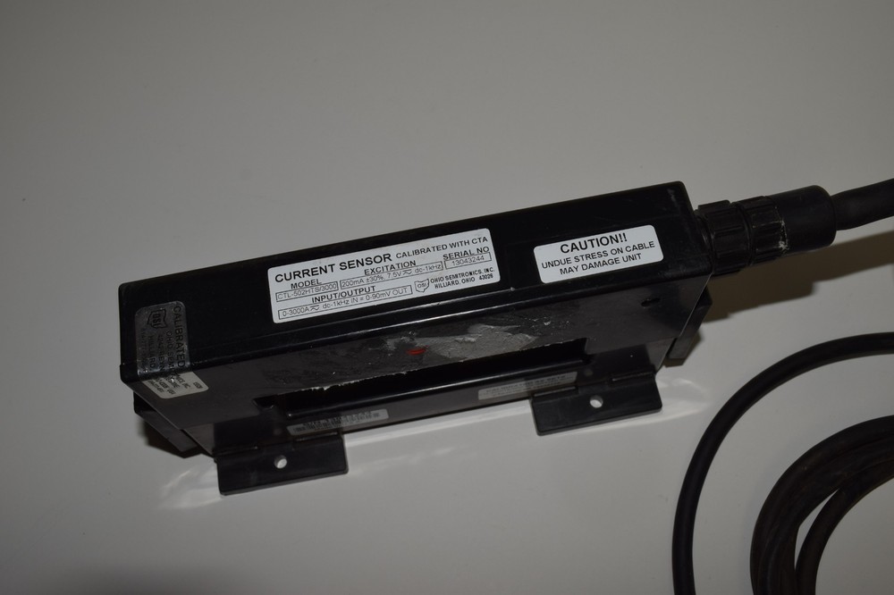 OHIO SEMITRONICS CURRENT SENSOR MODEL CTL-502HTS/3000 (TRQ67)