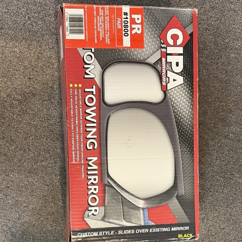 CIPA Mirrors 10800 Custom Towing Mirror