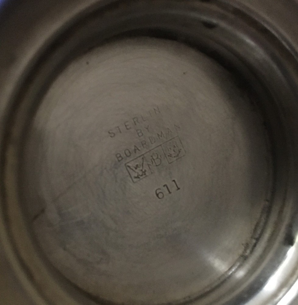 Boardman & Co. Sterling Silver Candy Dish/Bowl, not weighted