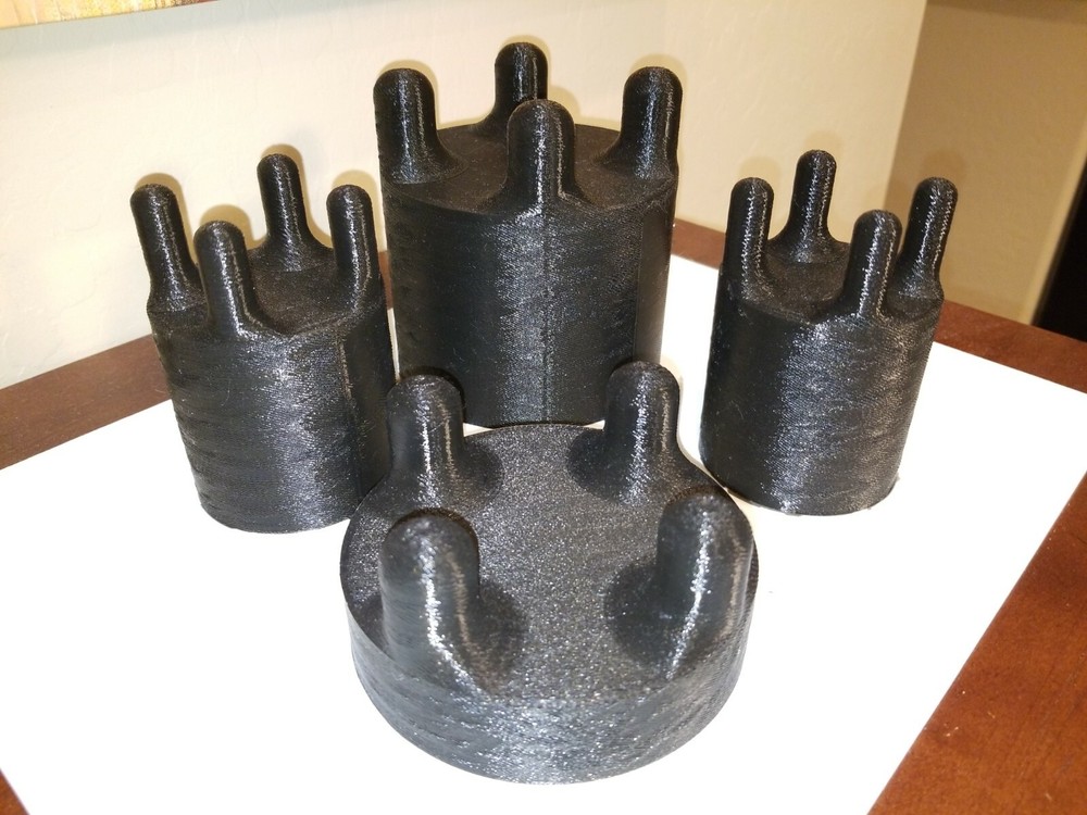 3D SCANNER SCANNING MODELS SETUP FIXTURES (4 SET)