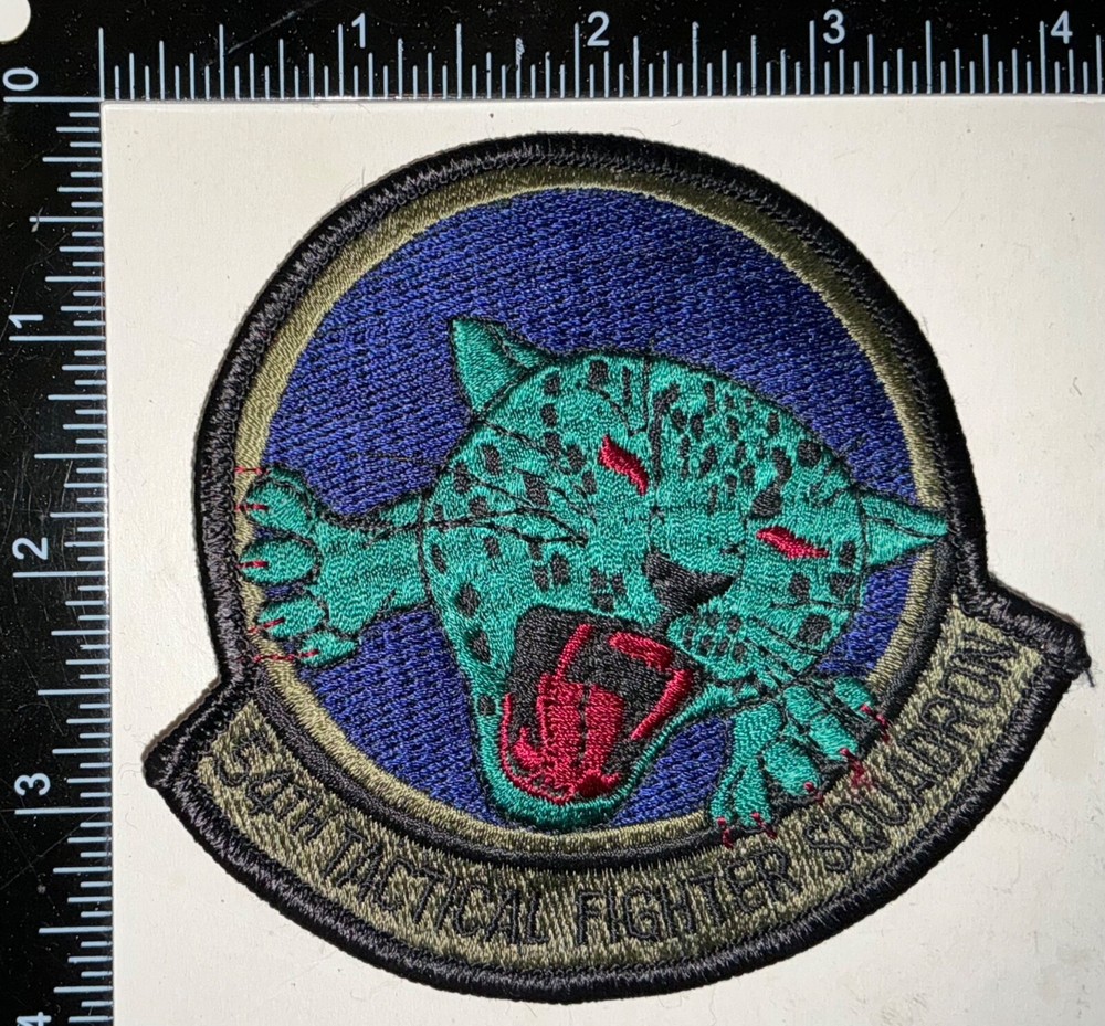 Cold War USAF US Air Force 54th Tactical Fighter Squadron SUBDUED Patch