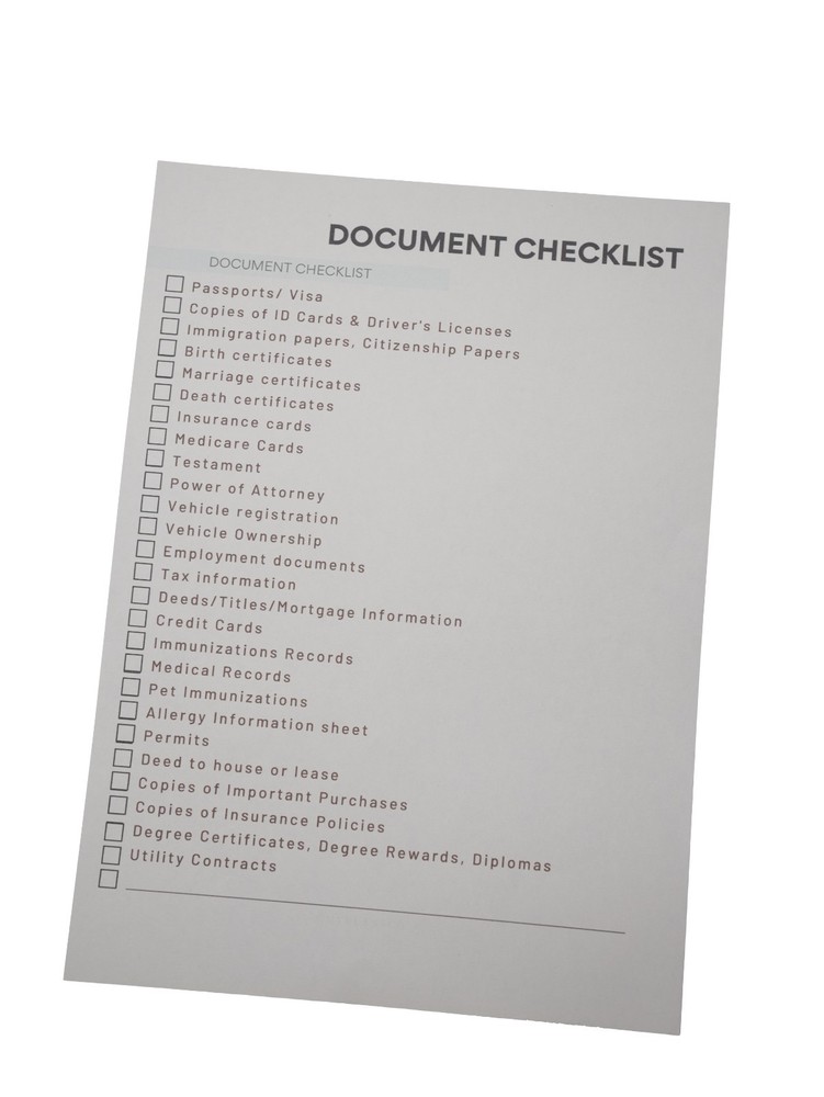 Complete Emergency Binder Ready to Fill