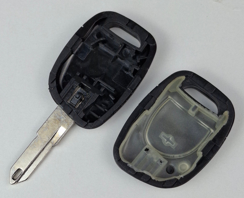 NE72 1 Button Remote Key For Renault Clio 2001 - 2008 Cut to Code or Picture
