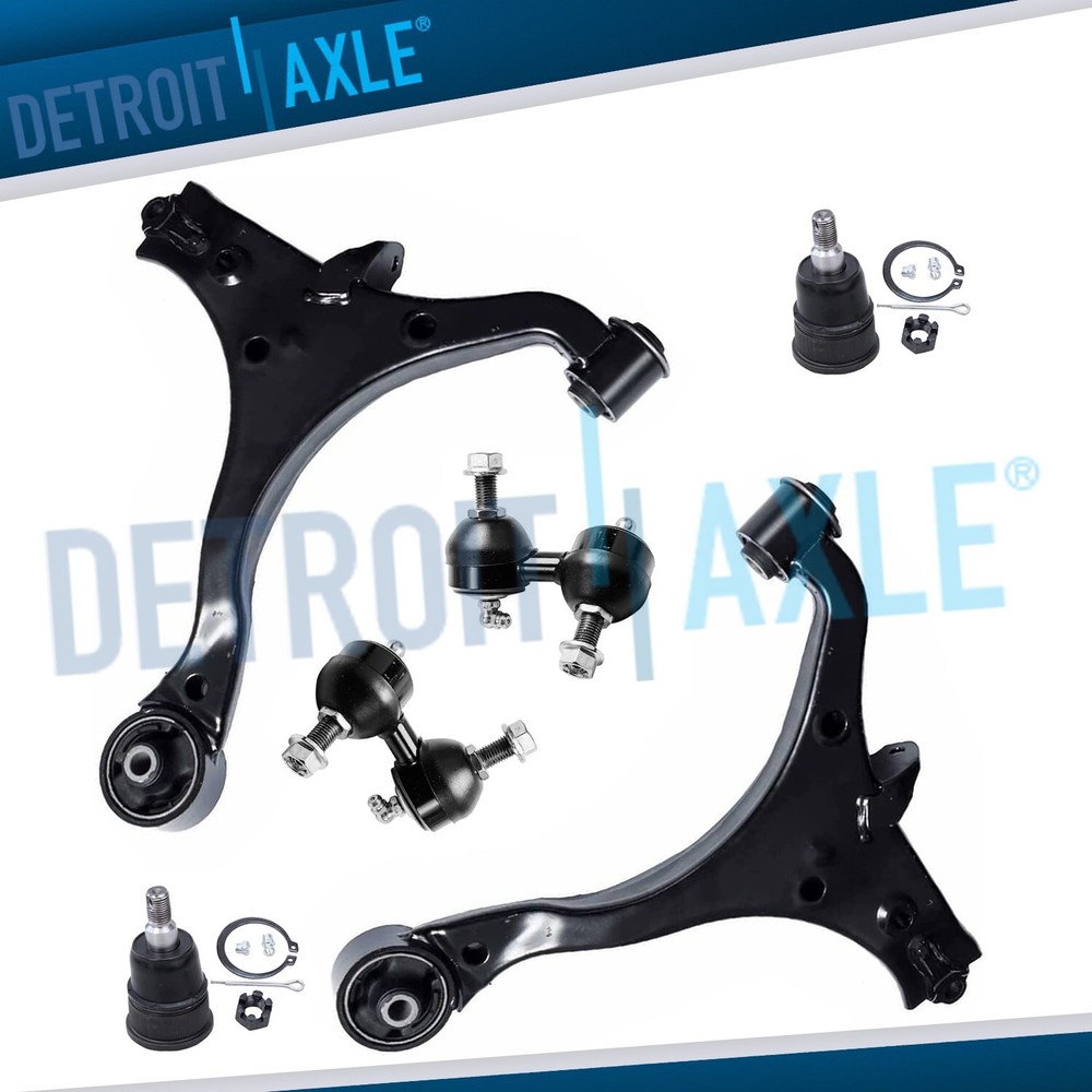 Front Lower Control Arms Ball Joints Sway Bars Kit for 2003 - 2011 Honda Element