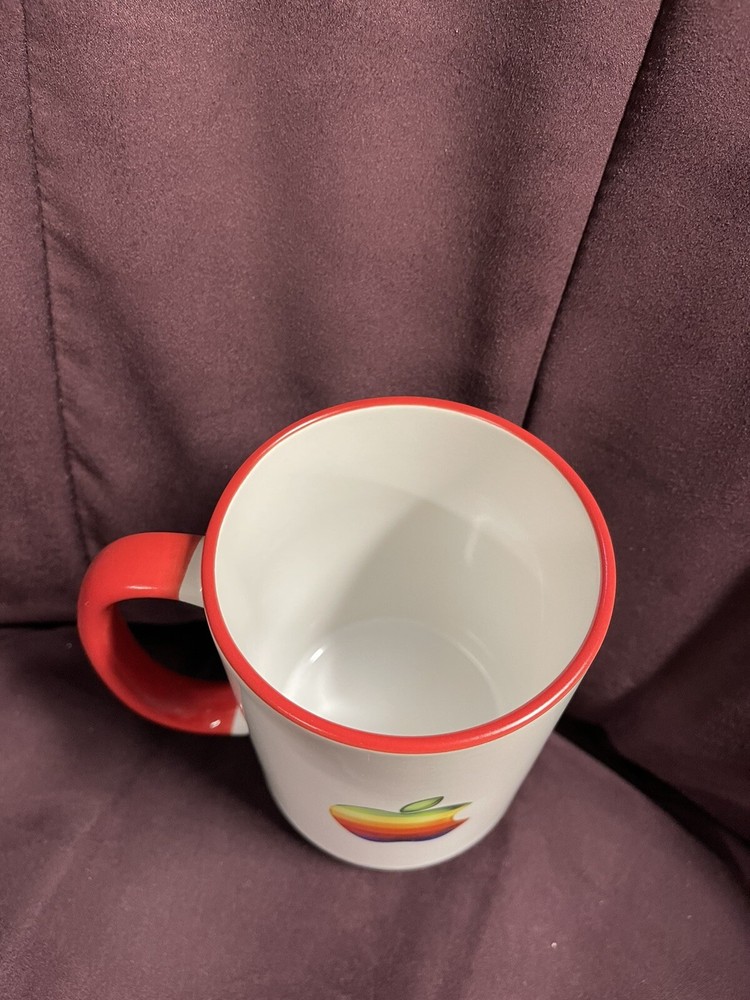 Colorful Apple logo mug 15 oz printed Apple Computer