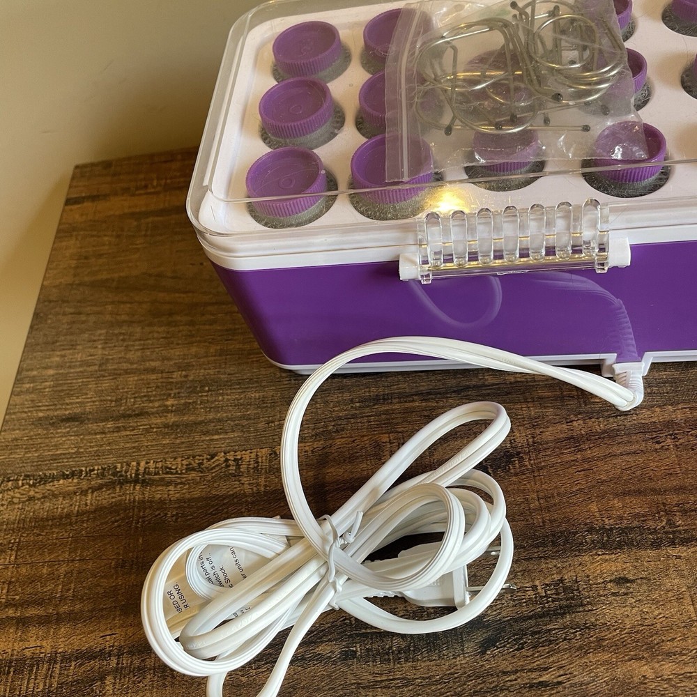 Calista MagicStylers Maria McCool Heated Self Grip Rollers 7 Medium 7 Short
