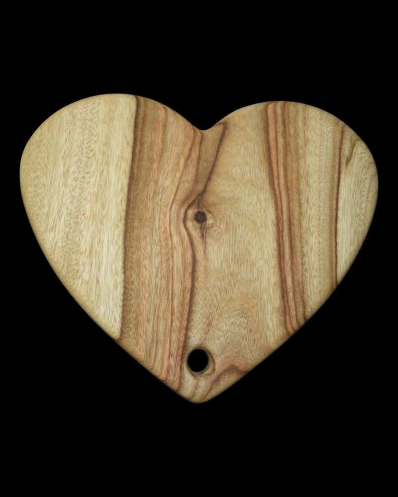 Camphor Laurel Heart Serving Boards