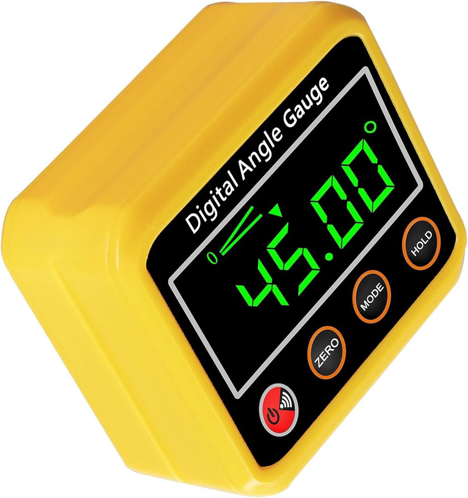 Magnetic Digital Angle Finder Protractor Inclinometer - Cube Digital Level Angle