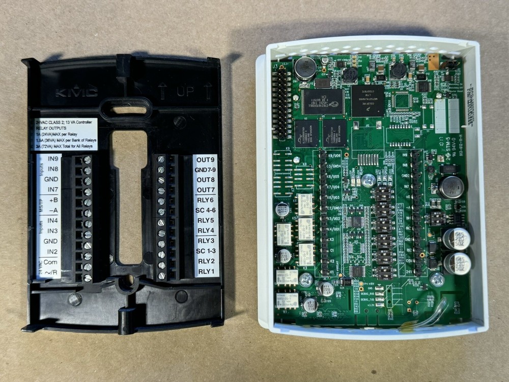 Kmc Controls Bac-120063Cw Controller,6 Relay,3 Universal Outputs