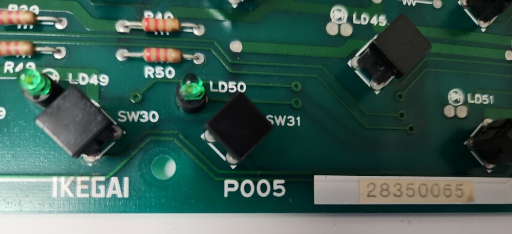 IKEGAI P005 Flat-Key-Switch