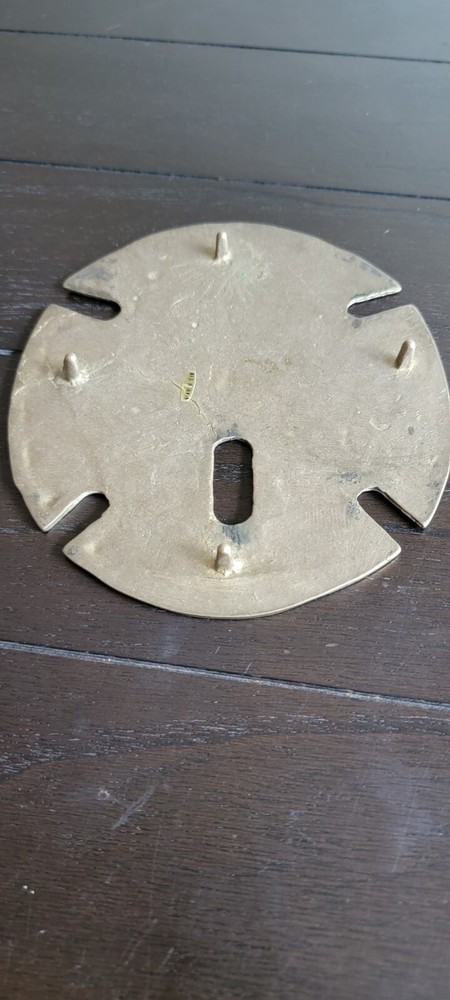 Brass Sand Dollar Trivette