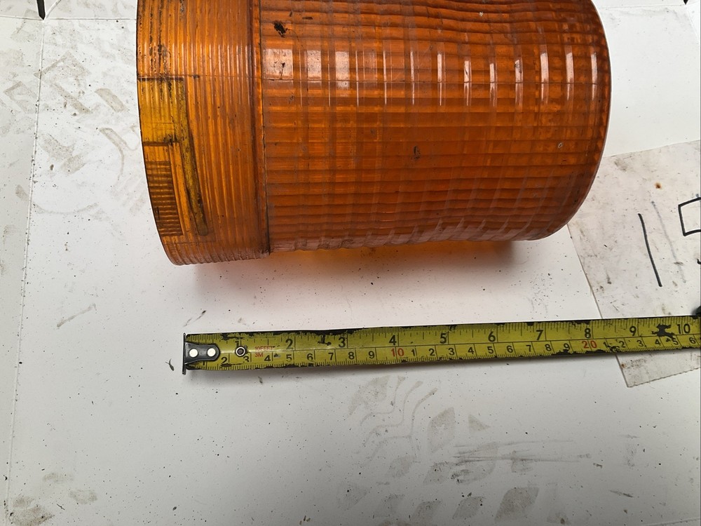 Hella 856416-02 Orange Beacon Light Lens