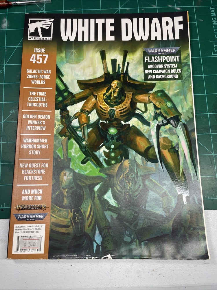Games Workshop White Dwarf Issue 456 & Issue 457 Both Issues Good Condition