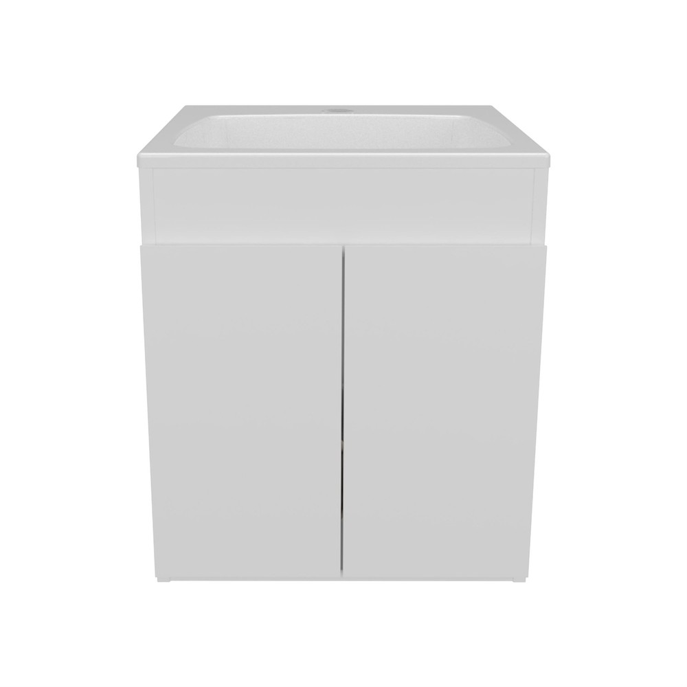 Bathroom Vanity Meka 45 Engineered Wood White