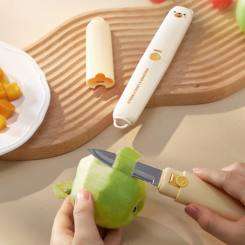 Multi functional fruit knife, household stainless steel peeler
