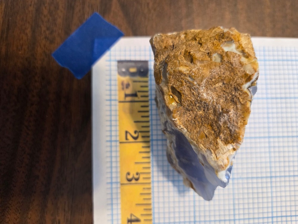 Blue Chaldedony Rough