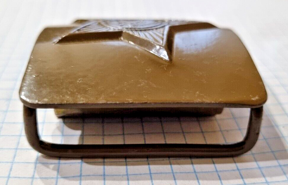 Soviet military belt buckle, USSR