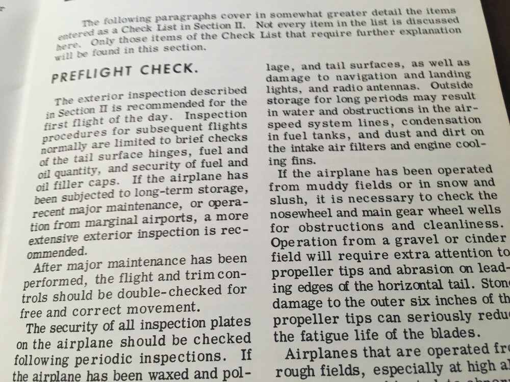 1962 Cessna 210B Owner's Manual