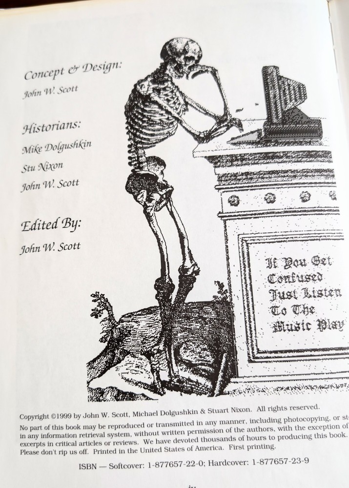 Deadbase XI First Printing