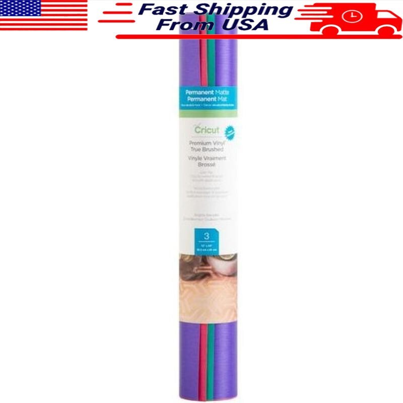 Premium Vinyl True Brushed Sampler Permanent Water-Resistant Indoor Projects New