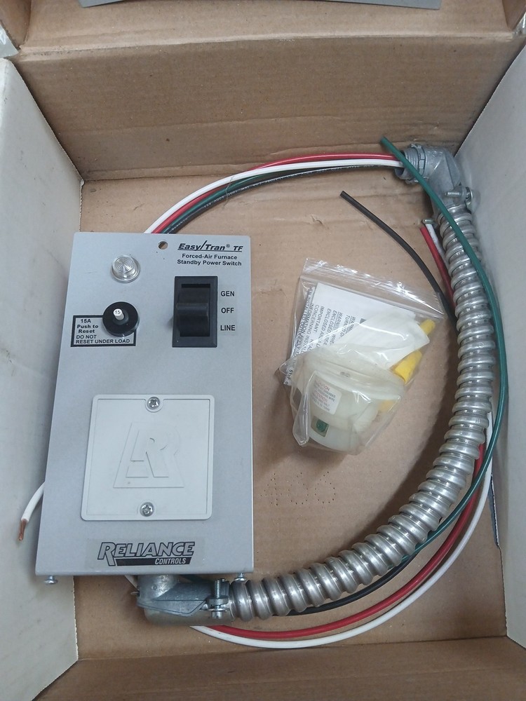 Reliance TF151W Transfer Switch - Gray