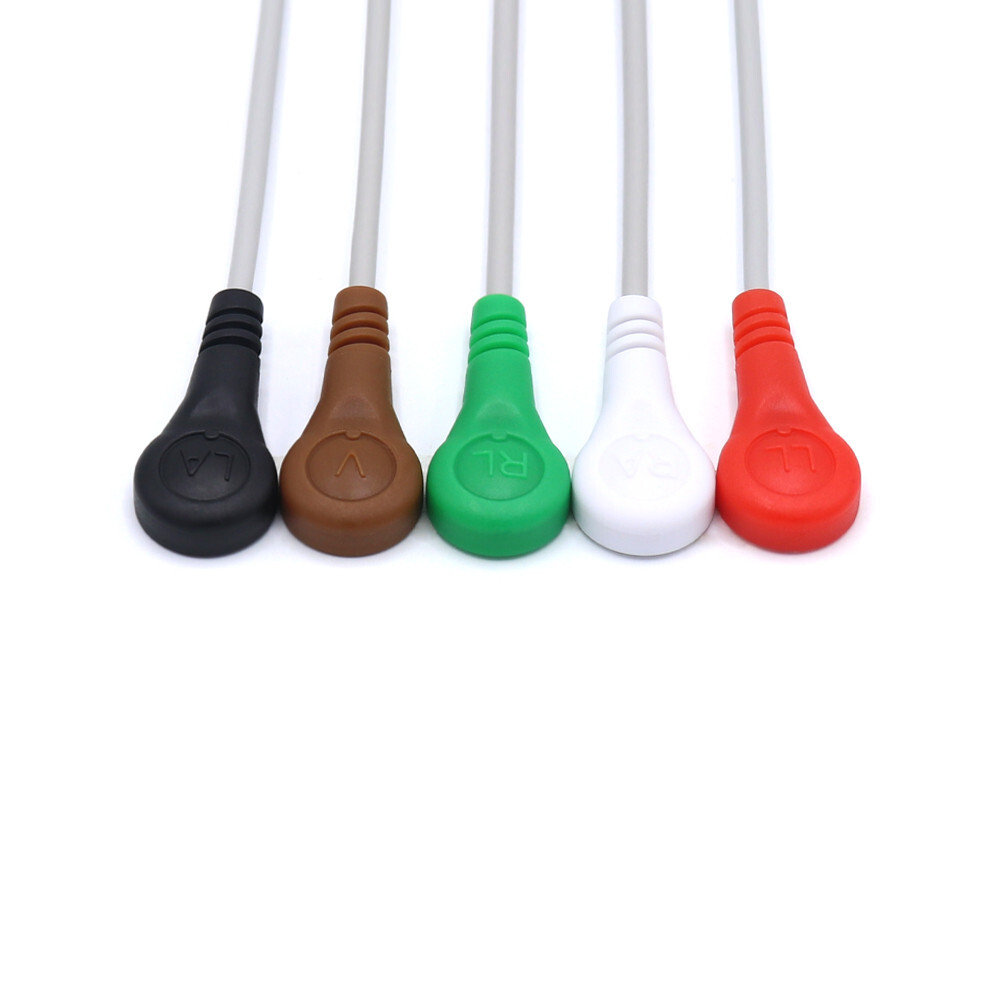 Biolight 15-027-0001 ECG Compatible 5 Leads - Snap