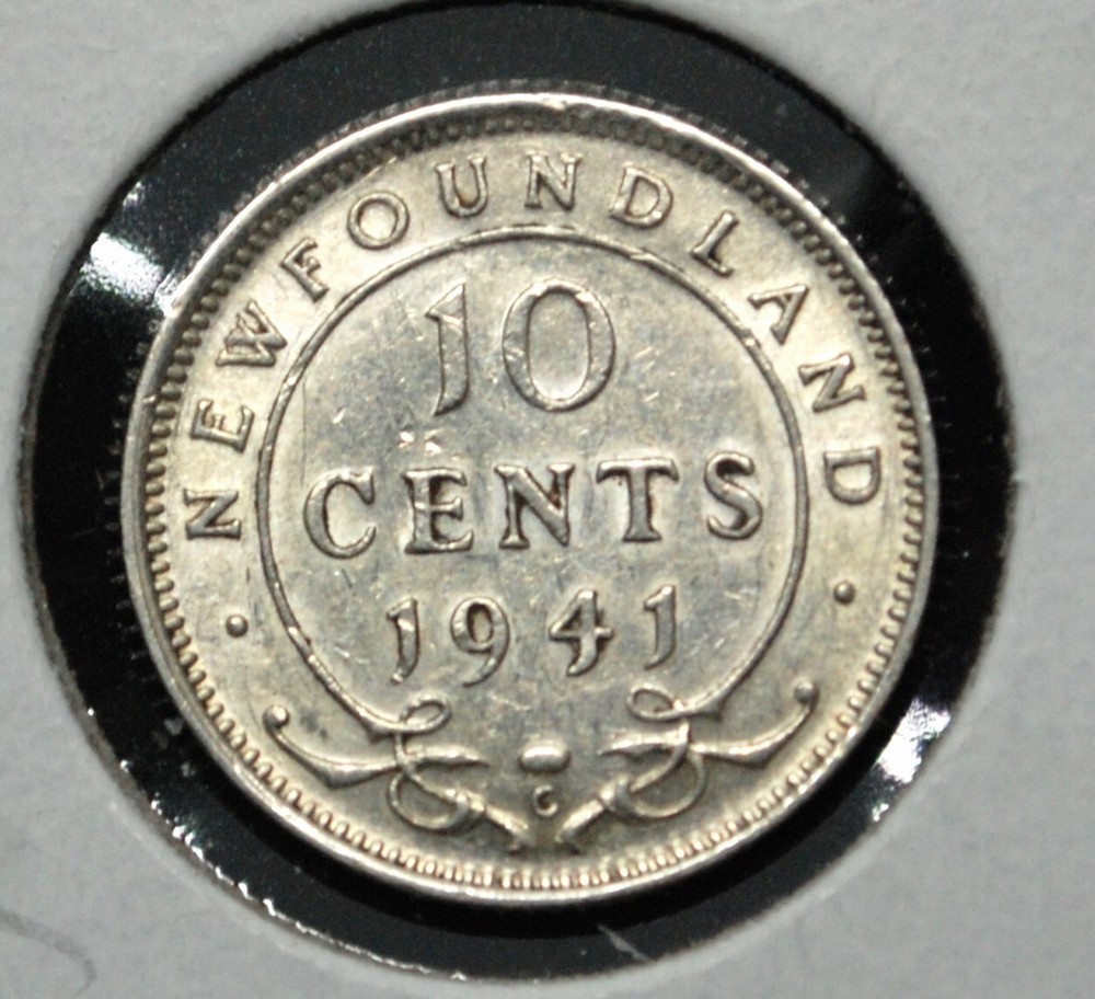 1941-c Newfoundland 10 cents