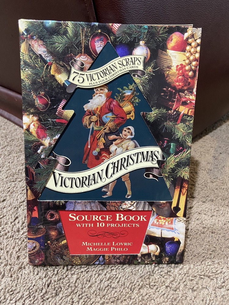 Victorian Christmas Source Book 10 Projects Includes Repro Scraps & Cards Lovric