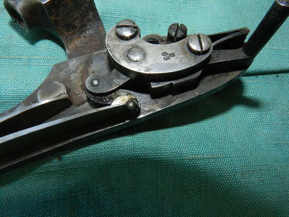 Tower B.S.A Co. 1865 complete percussion rifle lock