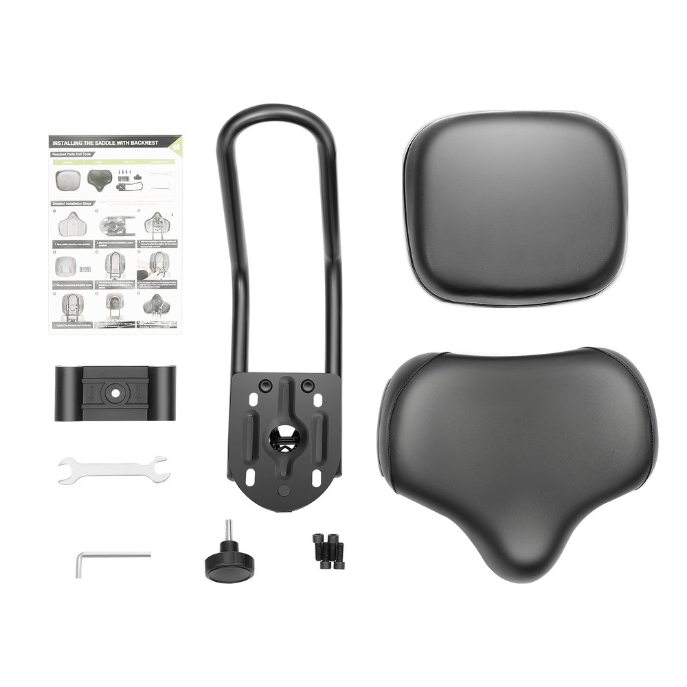 Tricycle saddle all black