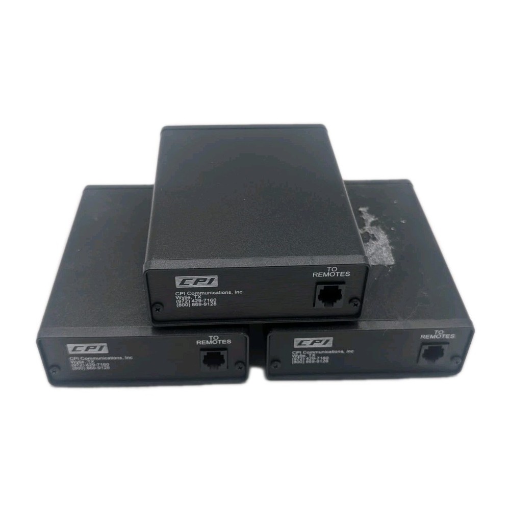 CPI Communications DTP1-C DC Termination Panel (Quantity 3)