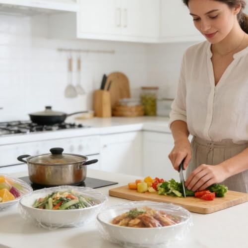 Pcs Plastic Bowl Covers for Bread Proofing, bulk fermentation bowl with 200