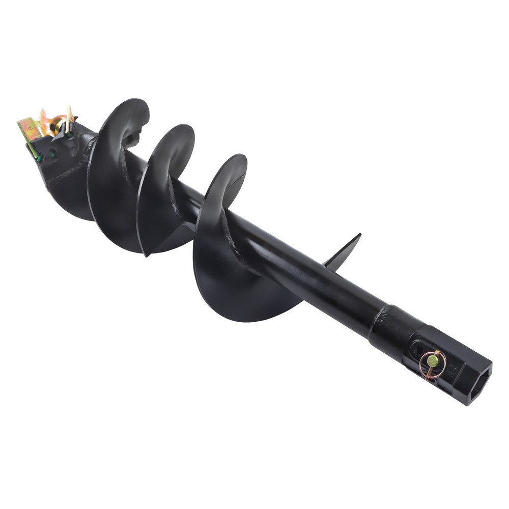 12" x 48" Auger Bit for Post Hole Digger, 2" Hex Connect Attachments