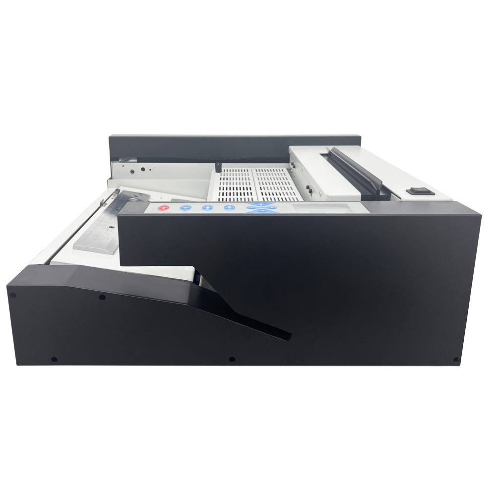 110V Book Binding Glue Binder Upgrade Perfect Binding Machine with LCD Screen US