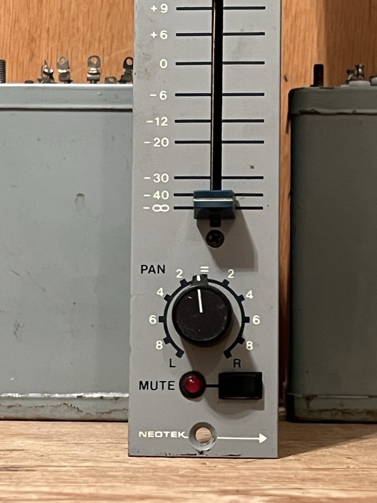 vintage 1982-83 Neotek Series I submaster console module