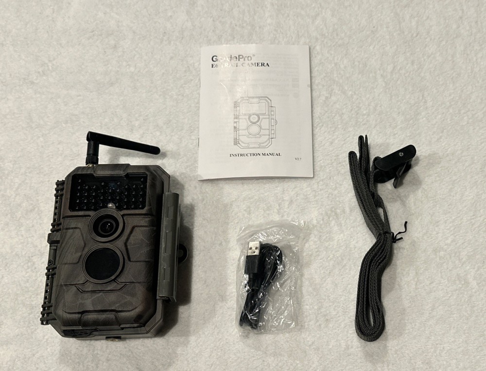 GardePro E6 Trail Camera 48MP Wifi and Bluetooth Camo