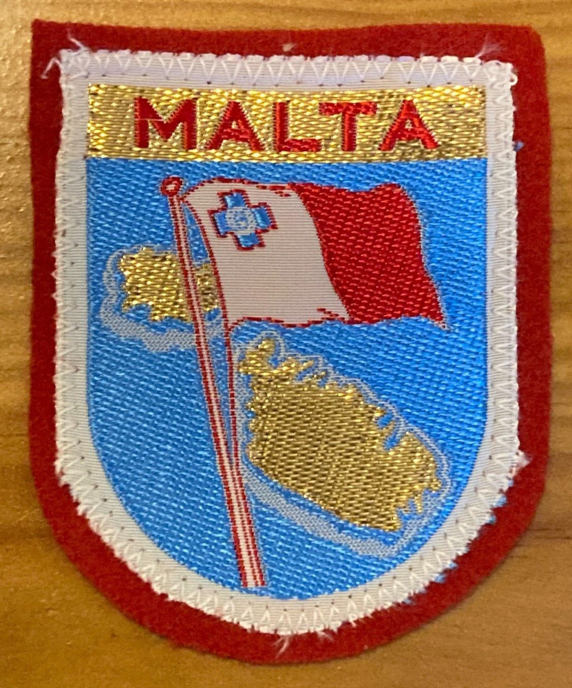 Malta souvenir patch - new - free shipping