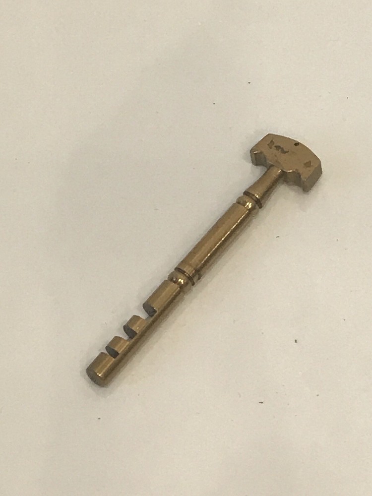 Antique Brass Glass Score