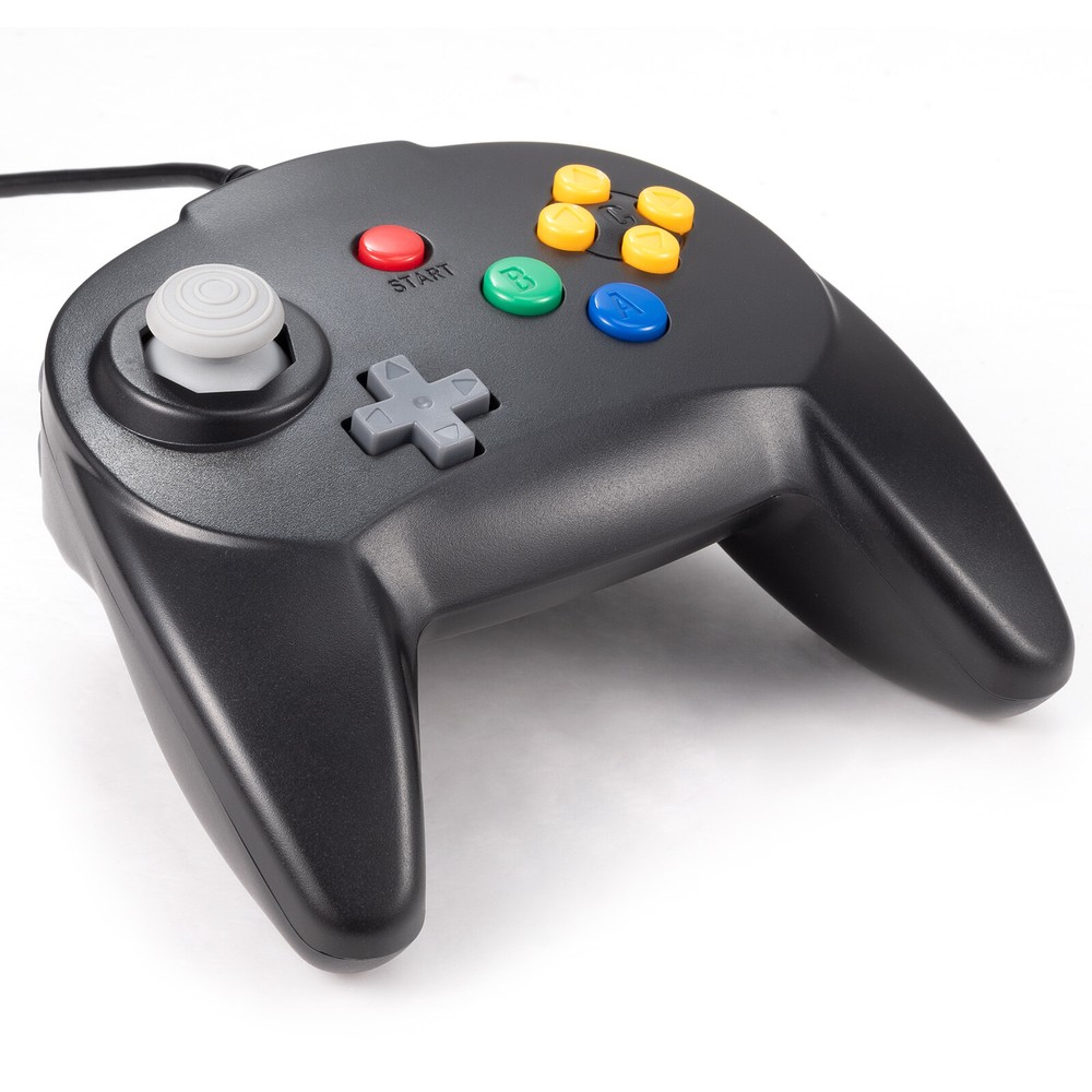 Wired USB N64 Controller Gamepad Joypad for Switch Windows PC MAC Raspberry Pi