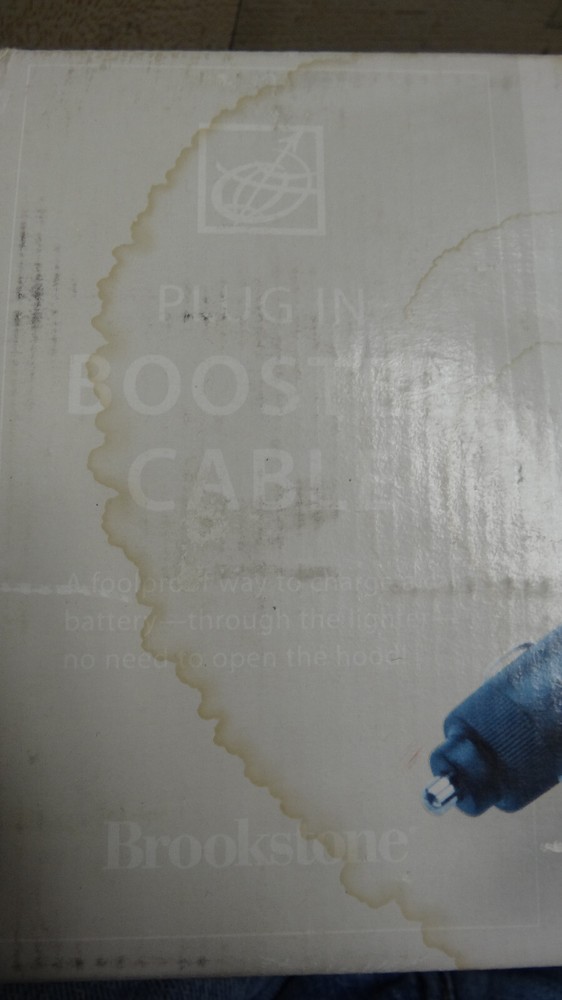 Plug In Booster Cable from Brookstone - NIB !!!