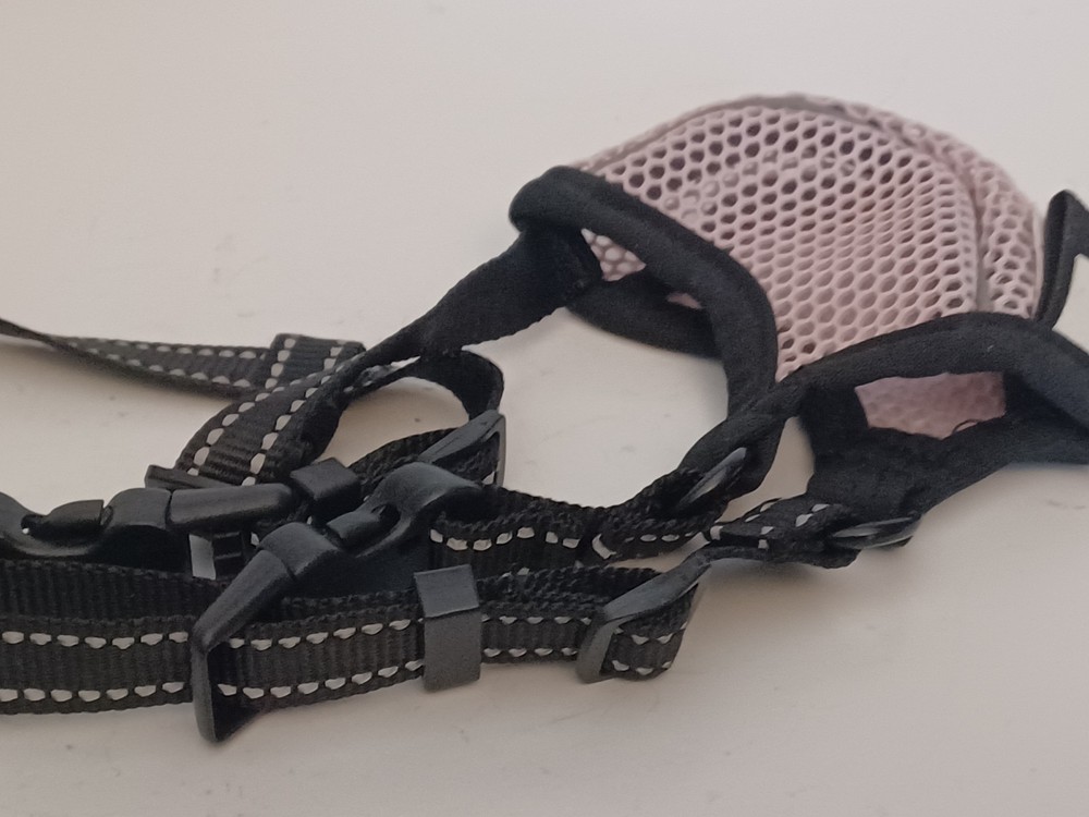 Bonthee Dog Muzzle,Mesh Soft Muzzle for Small Sized Dogs, Breathable (small)