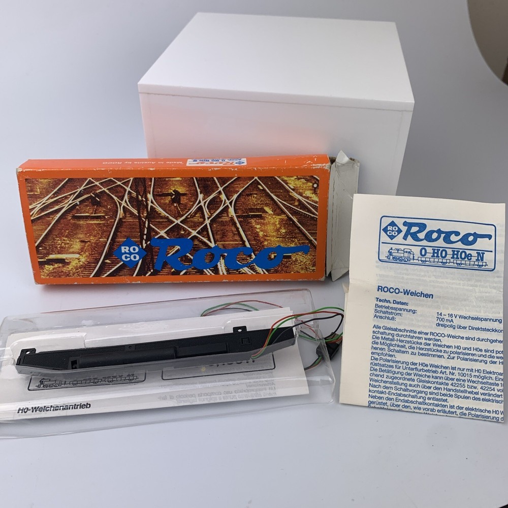 Roco 10010 Switch Machine Left Hand HO Scale NIP